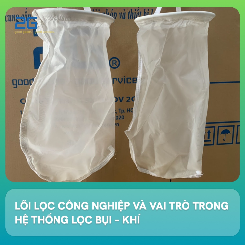 Lõi lọc công nghiệp và vai trò trong hệ thống lọc bụi – khí