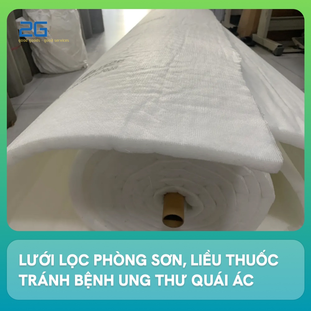 Lưới lọc phòng sơn, liều thuốc tránh bệnh ung thư quái ác