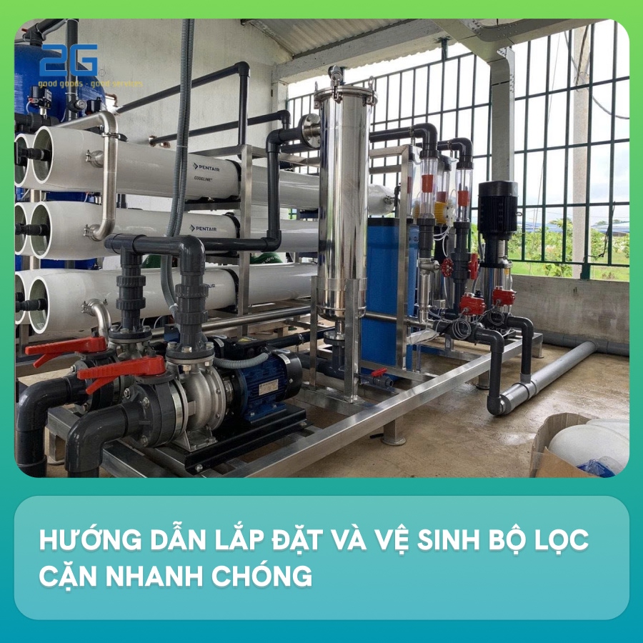 Hướng dẫn lắp đặt và vệ sinh bộ lọc cặn nhanh chóng