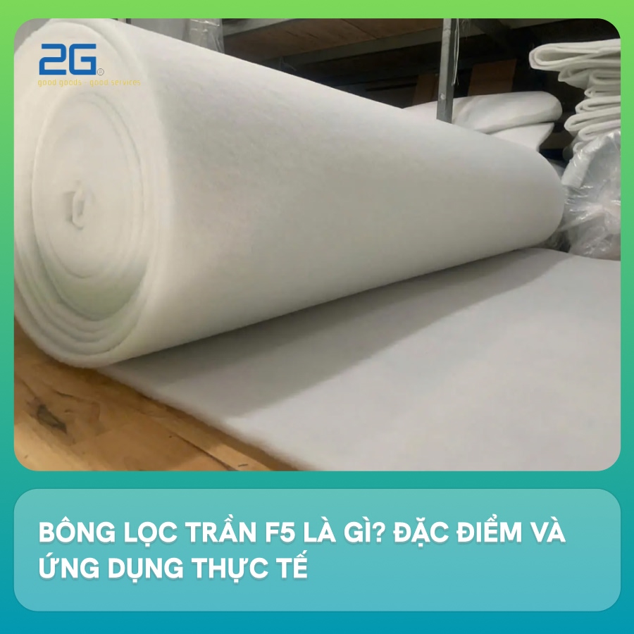 Bông lọc trần F5 là gì? Đặc điểm và ứng dụng thực tế
