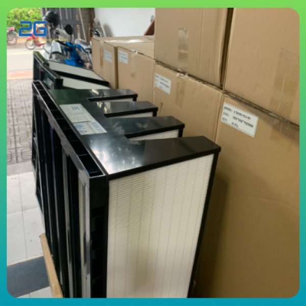 Lọc hepa v-bank được ưa chuộng trong môi trường lọc khí yêu cầu công suất lớn