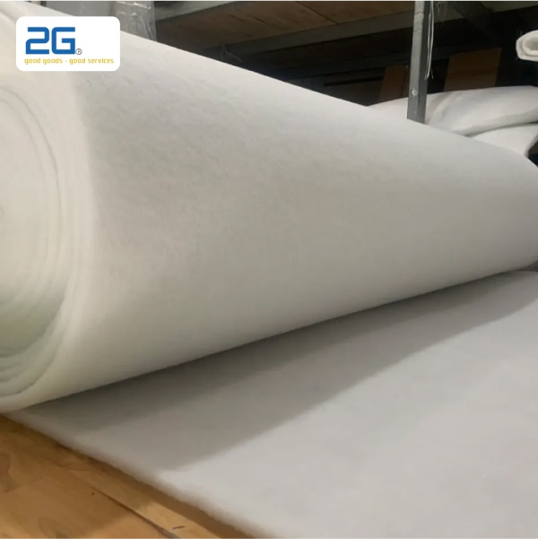 Bông lọc khí có cấu trúc lưới dày đặc để giữ lại bụi bẩn, vi khuẩn