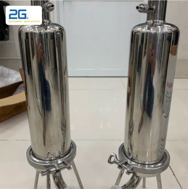 Bình lọc inox 304 phù hợp với nguồn nước không có tính ăn mòn cao