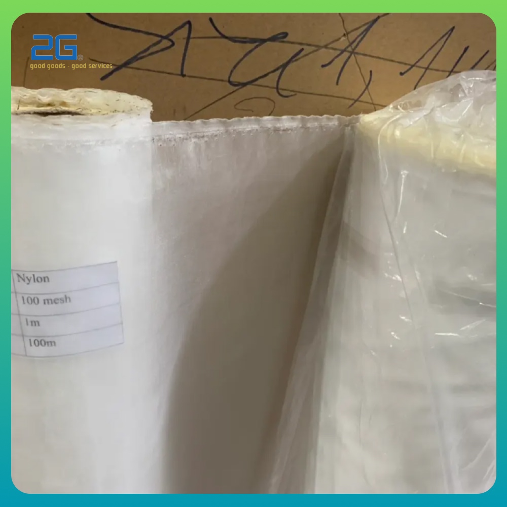 Lưới lọc sơn 100 mesh là được sử dụng trong quá trình lọc sơn