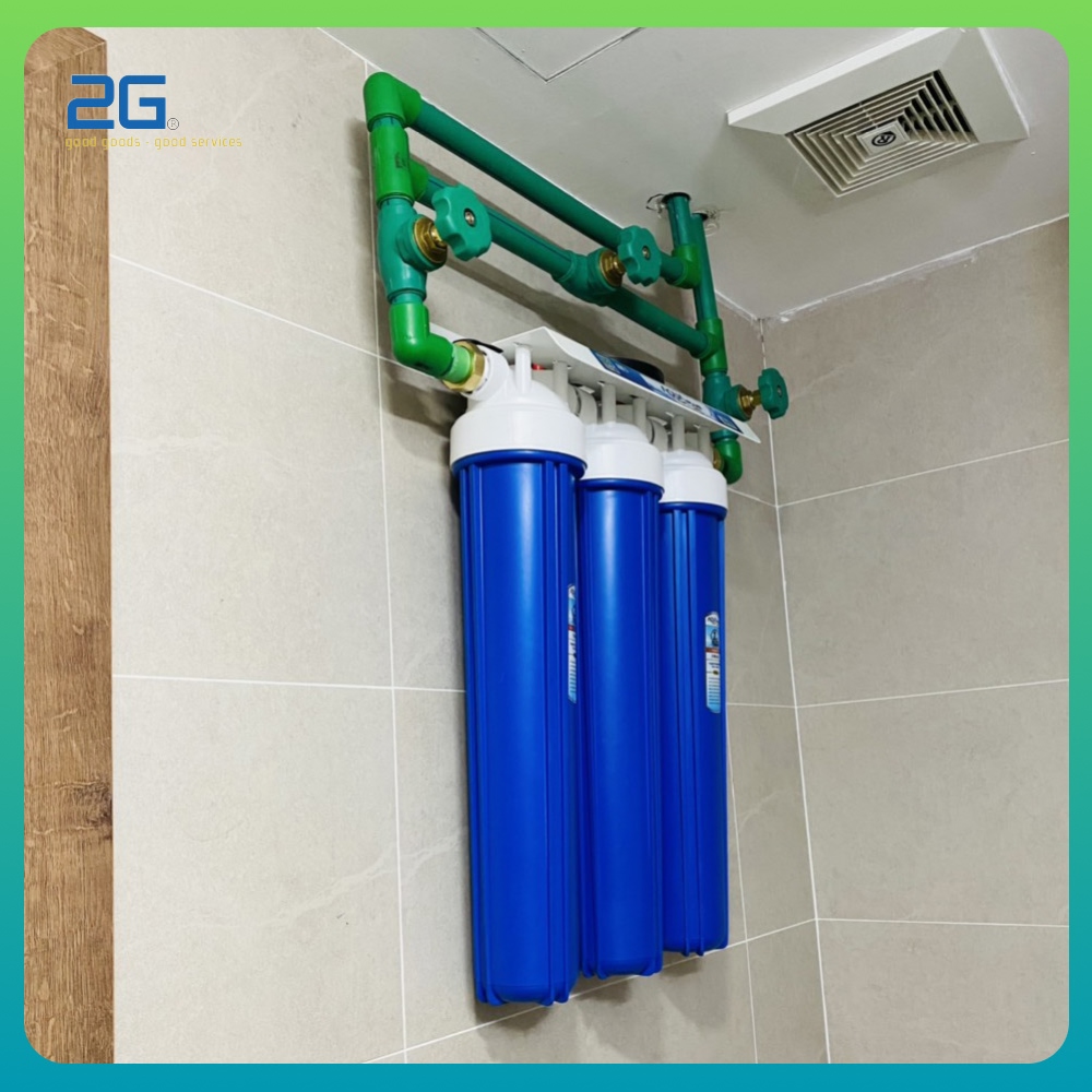 Thiết bị lọc nước 20 inch có vai trò quan trọng trong bảo vệ sức khỏe gia đình